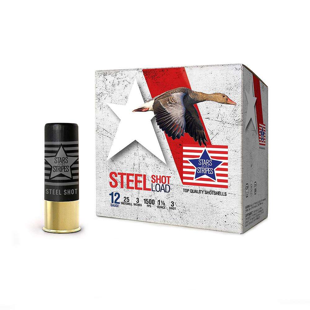 Ammunition TRZ Trading Inc. Ready Series 12Gauge 12ga 3 Steel 1 1/8 oz. #3 SHOT 1500 FPS 25RD